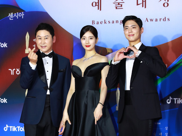 Shin Dong Yup, Suzy, dan Park Bo Gum Kembali Jadi MC Baeksang Arts Awards