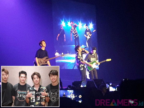 CNBLUE Sukses Obati Rasa Rindu Penggemar Indonesia