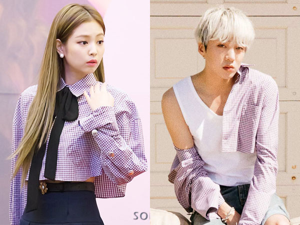 Cropped Shirt Kembar Jennie BLACKPINK vs Seungyoon WINNER, Who Wore it Better?