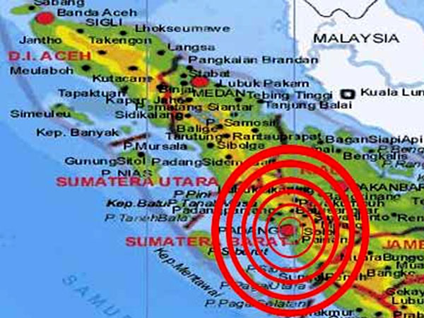 BMKG Catat Telah Terjadi 6 Kali Gempa Susulan di Sumatera Barat