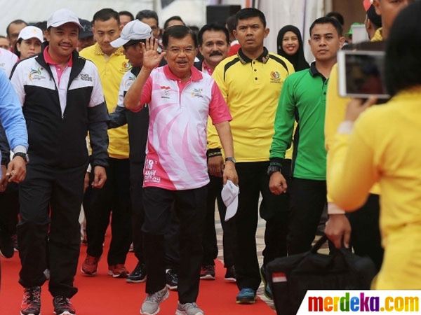 Wapres Jusuf Kalla Resmikan Burung Cendrawasih Sebagai Maskot dan Logo Asian Games 2018