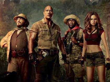 The Rock and Geng Sinyalkan Formasi Berbeda di Sekuel 'Jumanji: Welcome to the Jungle'