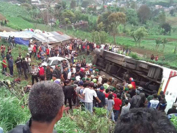 Kronologi dan Situasi Terkini Kecelakaan Maut Puncak Bogor