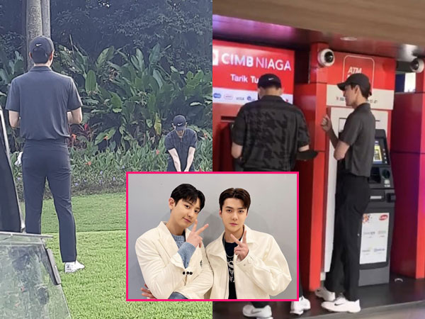 Tuan Muda Sehun Ajak Chanyeol Main Golf Hingga Tarik Tunai ATM di Jakarta