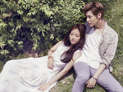 Suasana Haru Warnai Perpisahan Taemin SHINee dan Na Eun A-Pink