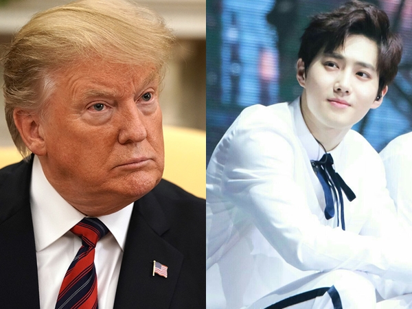 Presiden Donald Trump Sebut Mau Bersalaman dengan EXO Karena Hal Ini