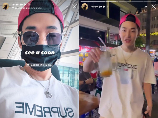 Henry Lau Main ke Jakarta, Jajan Sate Padang Hingga Es Kelapa