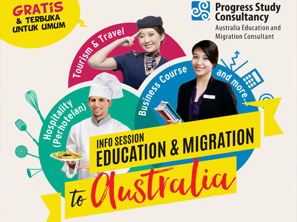 Mau Tahu Cara Mudah Bisa Kuliah ke Australia? Datang ke Progress Study Jakarta Yuk!