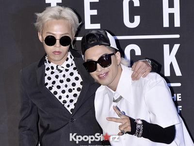 Lucunya G-Dragon Saat Intip Penampilan Taeyang dari Balik Panggung
