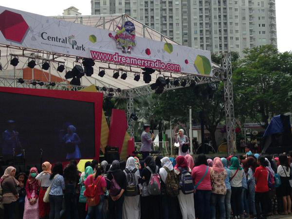 Serunya Dreamers Festival 2015 Hari Pertama di Tribeca Central Park