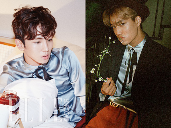 Kemeja Klasik Kembar Key SHINee vs Kai EXO, Who Wore It Better?