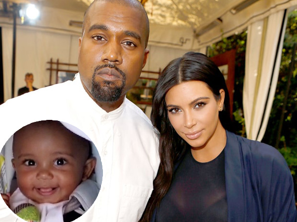 Kim Kardashian Berbagi Foto Senyuman Menggemaskan Saint West