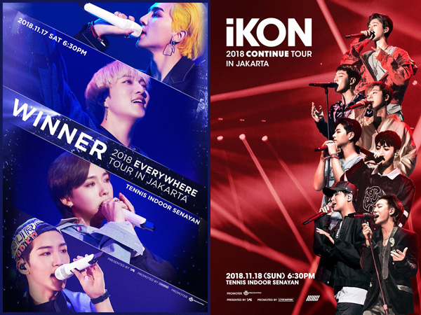 Paling Murah 1 Juta, Ini Detail Harga Tiket dan Seatplan Konser WINNER dan iKON di Jakarta