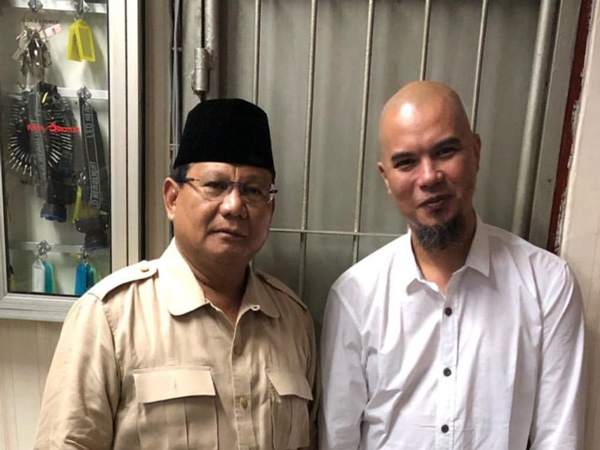 Kunjungi Ahmad Dhani di Rutan Medaeng, Prabowo: Ketidakbenaran Hukum Ini akan Dicatat Sejarah