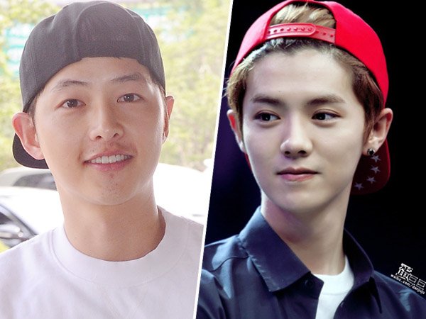 Bikin Meleleh, Intip Kebersamaan Song Joong Ki dan Luhan di Balik Layar 'Running Man' Cina