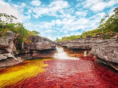 Cantiknya Sungai Warna-Warni di Kolombia!