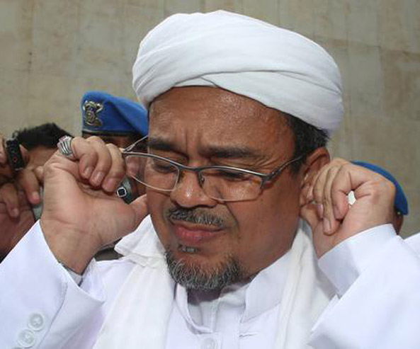 Habib Rizieq Resmi Jadi Tersangka Kasus Sex Chat Meski Belum Kembali ke Indonesia