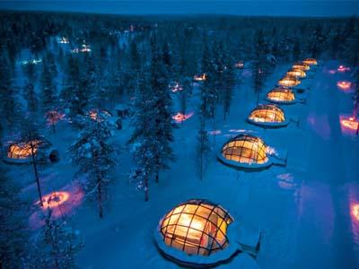 Mau Menginap Di Hotel Igloo 'Kakslauttanen', Finlandia?
