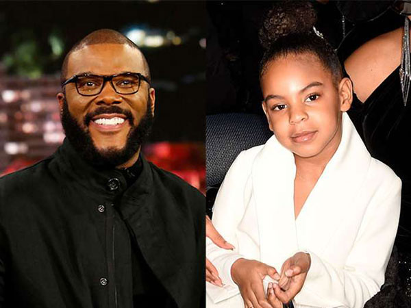 Kalahkan Blue Ivy dalam Lelang Karya Seni, Tyler Perry: Aku Tak Mau Kalah Dengan Anak Kecil