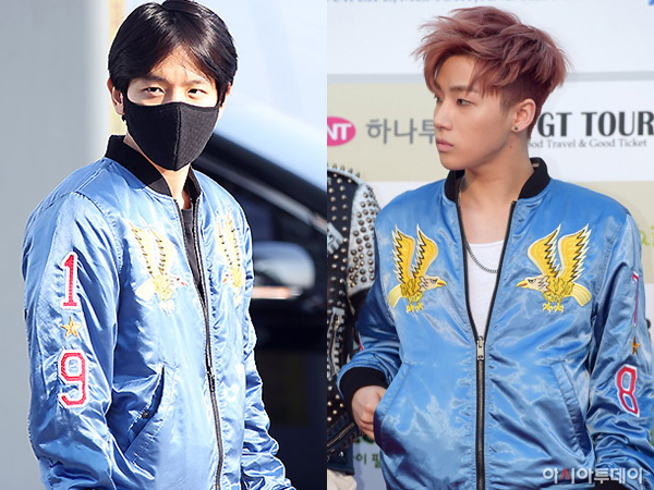Bomber Jacket Kembar Baekhyun EXO vs Jinhwan iKON, Who Wore It Better?
