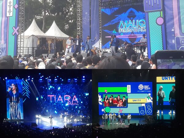 Vierratale, Tiara Andini hingga UN1TY Gebrak Birukan Langit Indonesia Festival 2022
