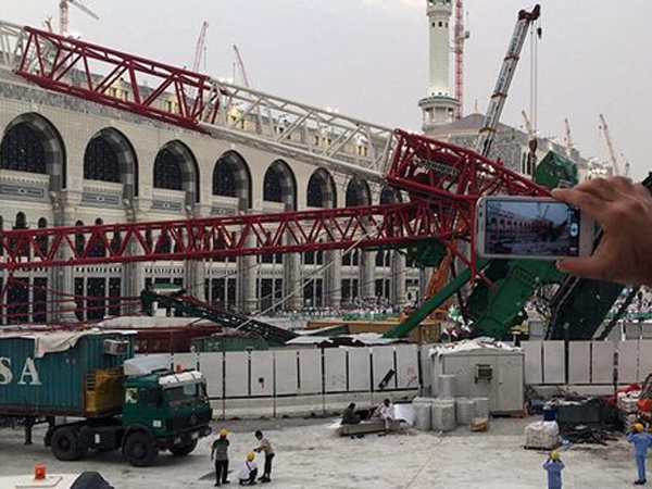 Arab Saudi Tindak Tegas Kontraktor Bin Ladin Atas Insiden Crane Masjidil Haram