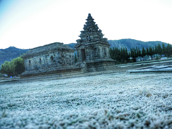 Dieng Mendadak Punya 'Rasa' Luar Negeri, Capai Titik Rendah dan Lautan Salju!