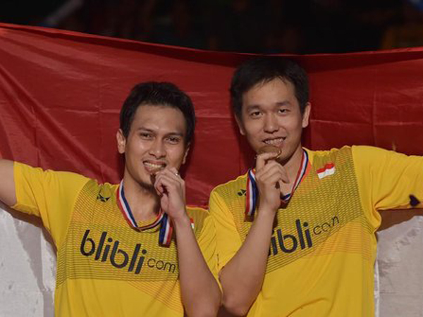 Hendra Setiawan & Mohamad Ahsan Juara Dunia Badminton 2015!