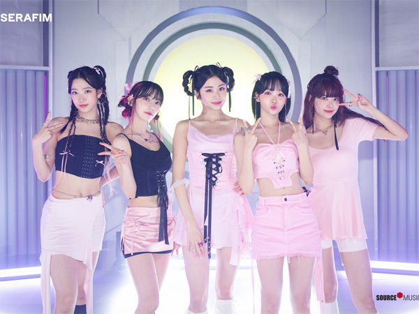 LE SSERAFIM Catat Rekor Baru di Chart Melon dengan 'Perfect Night'