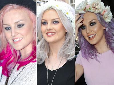 Warna-Warni Ekstrem Rambut Perrie Edwards