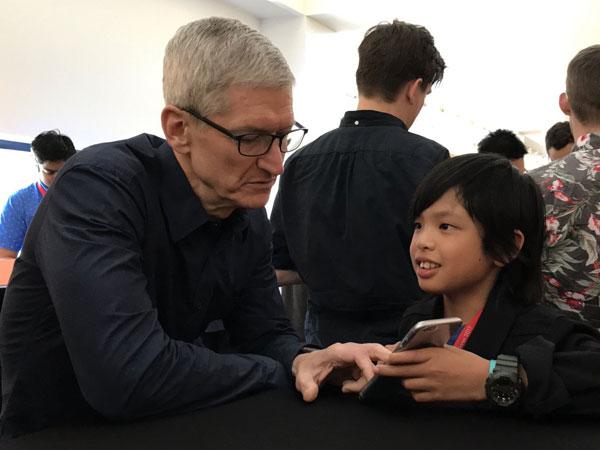 Bocah 10 Tahun Asal Indonesia Ini Pukau CEO Apple dengan Aplikasi Buatannya