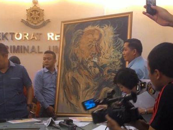 Cari Lukisan Affandi yang Hilang Dicuri, Polda Kordinasi dengan Interpol Hongkong