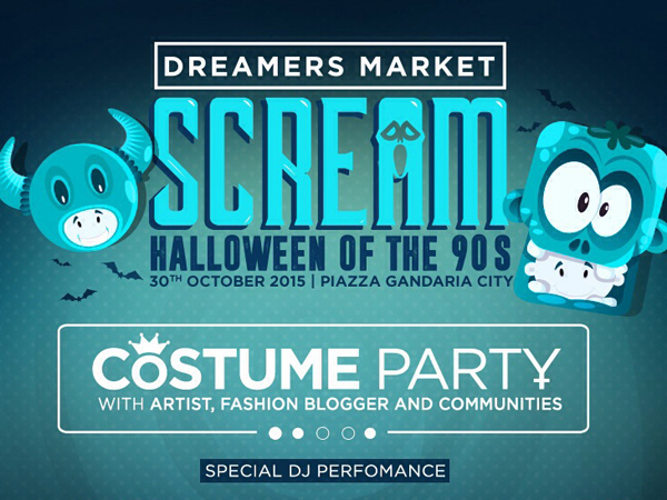 Siapkan Kostum Terbaik Kamu dan Datang Ke Pesta Halloween Paling Seru Tahun ini!
