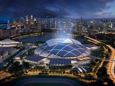 Wah, Singapura Akan Punya Stadion Termegah di Dunia