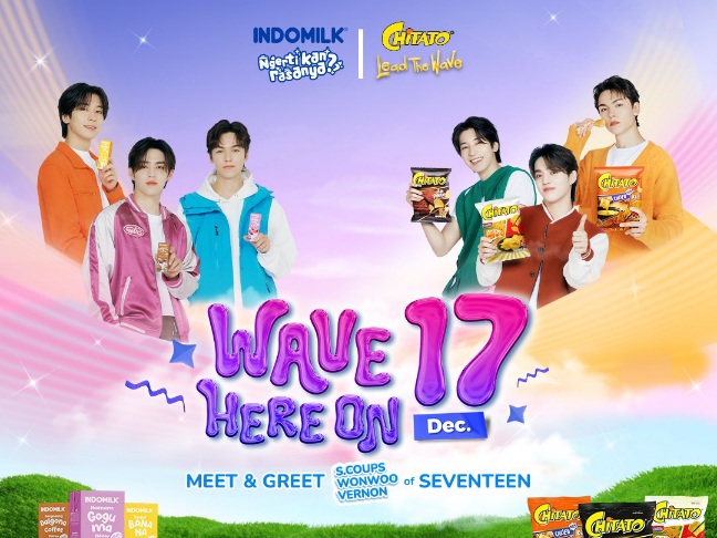 Tiket Meet & Greet Chitato dan Indomilk Bersama S.Coups, Wonwoo, dan Vernon SEVENTEEN Sold Out!