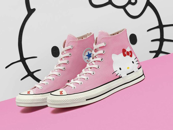 Gemas! Converse Rilis Sneakers Edisi Terbaru Bertema 'Hello Kitty'