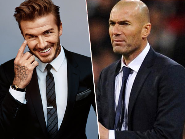 Real Madrid Raih Gelar Juara, David Beckham Ucapkan Selamat ke Zinedine Zidane!