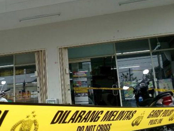 Karyawan Minimarket Grogol Ditembak Karena Perampok Gagal Beraksi