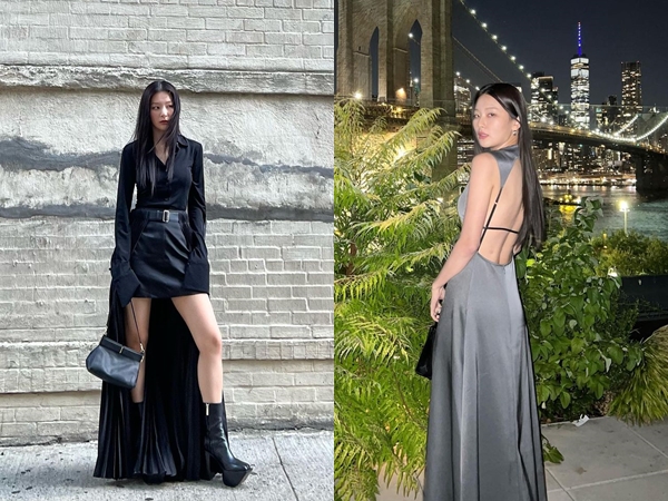 Gaya Menawan Seulgi Red Velvet di New York Fashion Week Jadi Sorotan