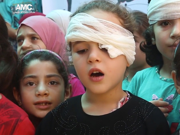 Serangan Terjadi di Aleppo, Puluhan Anak Yatim Minta Pertolongan Lewat Video Mengharukan