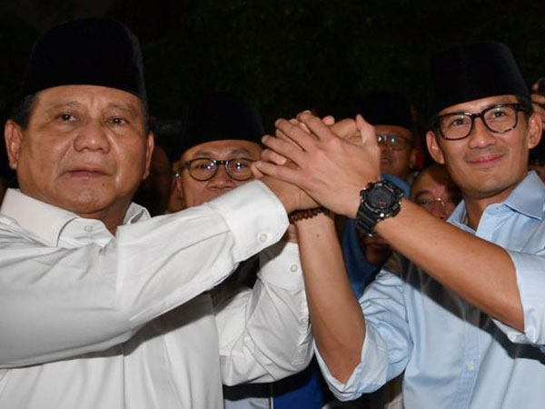 Prabowo Mantap Pilih Sandiaga Uno Sebagai Cawapresnya