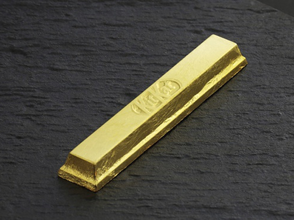 Jelang Natal dan Tahun Baru, KitKat Rilis Cokelat Mewah Berlapis Emas