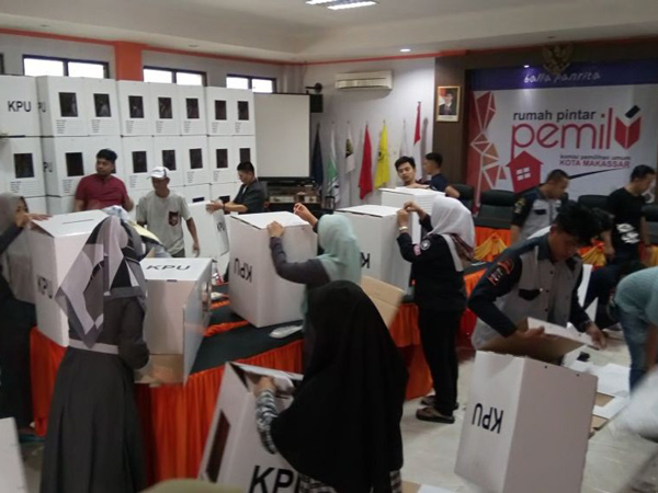 Berkat Kotak Suara Kardus dan Sistem Online, KPU Hemat Biaya Pemilu 2019 Sampai 85%