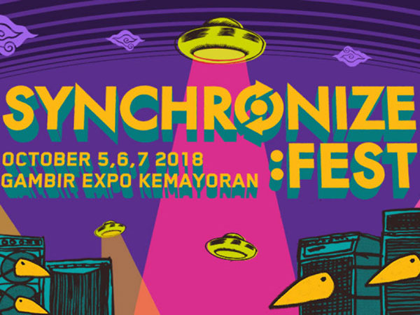 Intip Nama Musisi yang Ramaikan Line Up Fase Kedua Synchronize Fest 2018