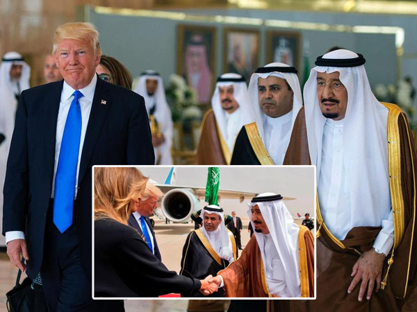 Sempat Sindir Michelle Obama, Kini Istri Trump yang Tak Pakai Penutup Kepala di Hadapan Raja Salman