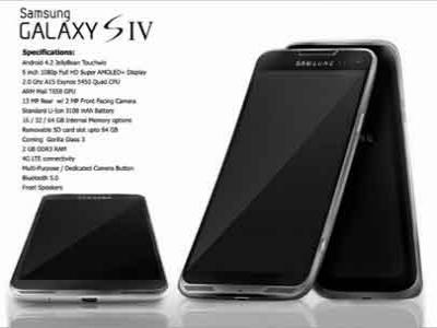 Spesifikasi Samsung Galaxy S4 Beredar di Dunia Maya