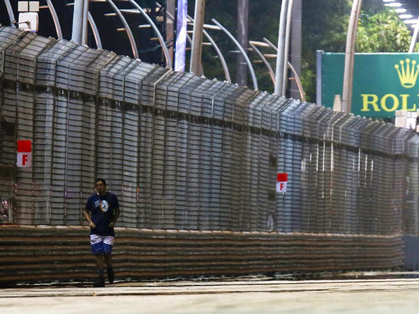 Masuk ke Lintasan Sirkuit F1 di Singapura Saat Balapan Berlangsung, Pria Ini Terancam Dikurung 6 Bulan