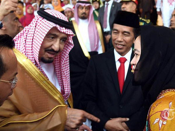 Dicari-cari, Begini Momen Raja Salman Nostalgia dengan Cucu Soekarno