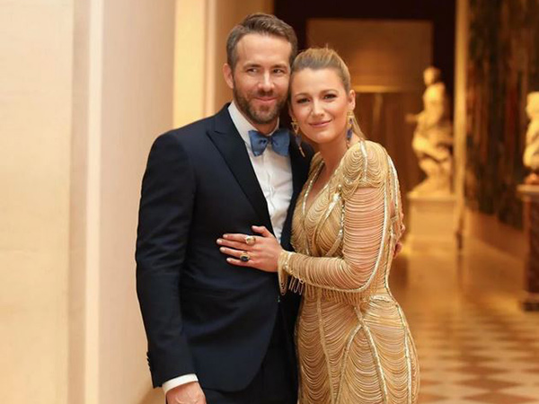 Lagi, Ryan Reynolds dan Blake Lively Sumbang Rp 6,5 Miliar Lawan Virus Corona