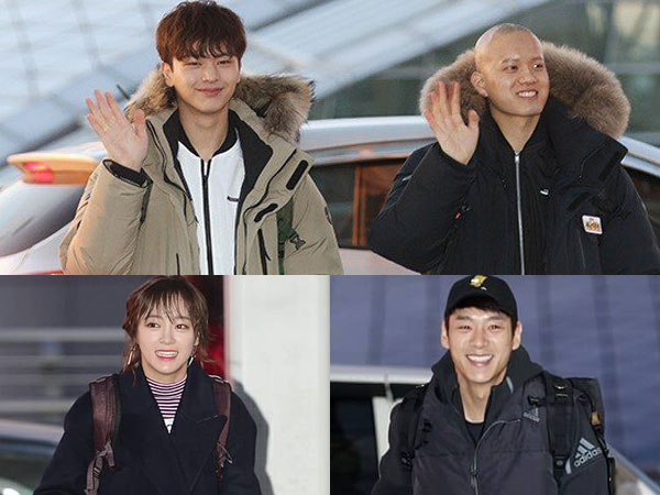 Terlihat Berangkat Tadi Pagi, Sederet Seleb Korea Ini Siap Jalani Syuting 'Law of The Jungle' di Sumatra